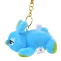 Japan Disney Store Fluffy Plush Keychain - Toy Story Bunny / Exhausted - 3