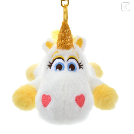 Japan Disney Store Fluffy Plush Keychain - Toy Story Buttercup / Exhausted - 2