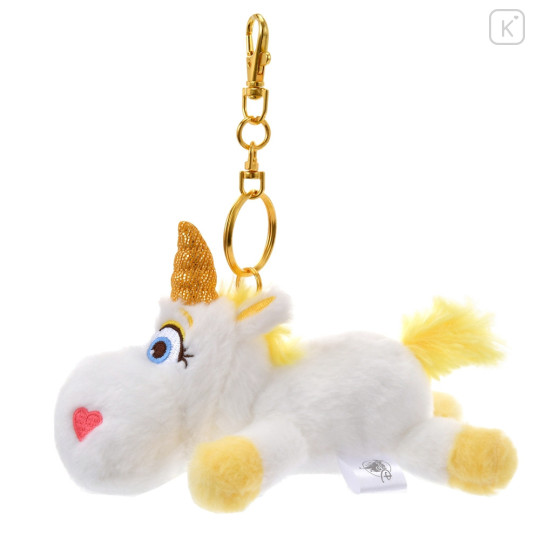 Japan Disney Store Fluffy Plush Keychain - Toy Story Buttercup / Exhausted - 3