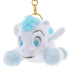 Japan Disney Store Fluffy Plush Keychain - Hercules Pegasus / Exhausted