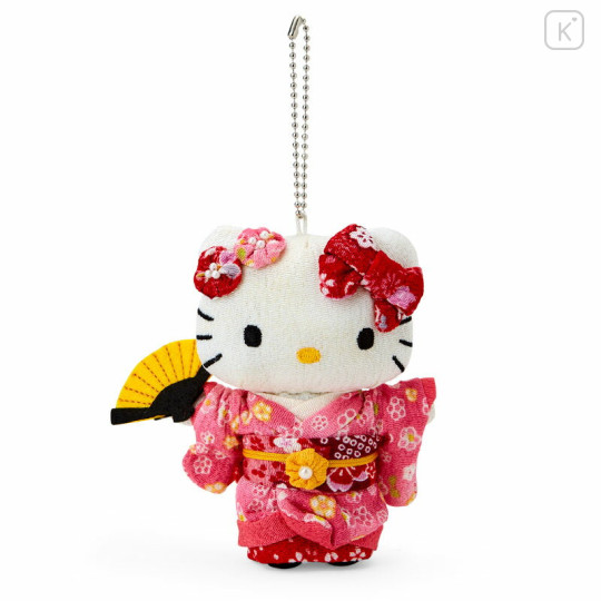 Japan Sanrio Crepe Japanese Doll (S) - Hello Kitty : Pink - 1
