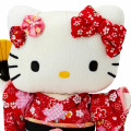 Japan Sanrio Crepe Japanese Doll (M) - Hello Kitty / Red - 3