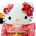 Japan Sanrio Crepe Japanese Doll (M) - Hello Kitty / Pink - 3