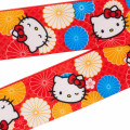 Japan Sanrio Suitcase Belt Luggage Strap - Hello Kitty : Chrysanthemum - 3