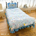 Japan Sanrio Ruffled Duvet & Pillowcase Cover Set - Cinnamoroll & Milk - 1