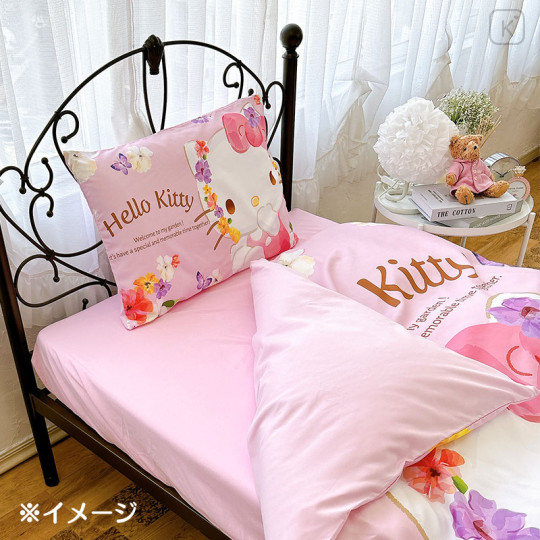 Japan Sanrio Duvet Cover & Pillowcase Set - Hello Kitty - 2