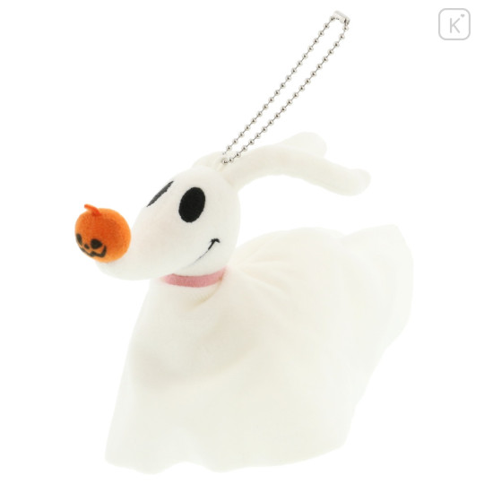 Japan Tokyo Disney Resort Shoulder Plush Toy & Keychain - Tim Burton's The Nightmare Before Christmas : Zero Ghost Dog - 1