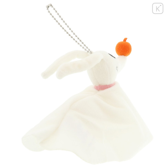 Japan Tokyo Disney Resort Shoulder Plush Toy & Keychain - Tim Burton's The Nightmare Before Christmas : Zero Ghost Dog - 2
