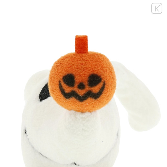 Japan Tokyo Disney Resort Shoulder Plush Toy & Keychain - Tim Burton's The Nightmare Before Christmas : Zero Ghost Dog - 4
