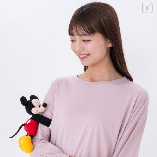 Japan Tokyo Disney Resort Stuffed Toy - Mickey Mouse : Snuggle Snappers - 6