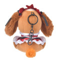 Japan Disney Store Plush Mascot Keychain - Lady and the Tramp / Doll Style Heart Eyes - 4