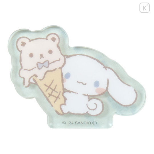 Japan Sanrio Secret Acrylic Sticker - Cinnamoroll / Relaxing Natural Blind Box - 2