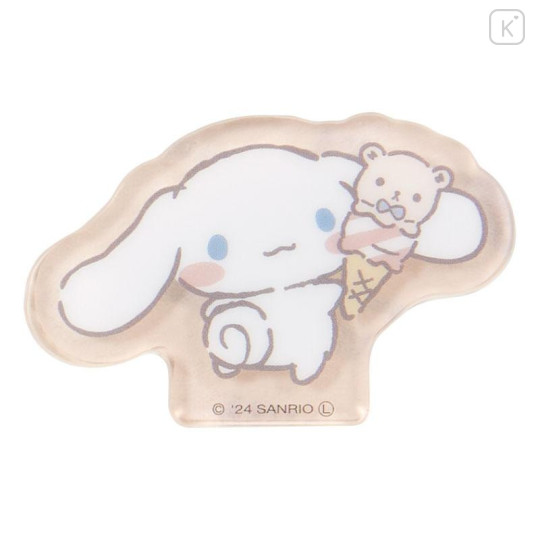 Japan Sanrio Secret Acrylic Sticker - Cinnamoroll / Relaxing Natural Blind Box - 4