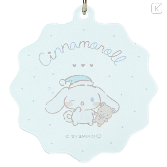 Japan Sanrio Acrylic Keychain - Cinnamoroll / Relaxing Natural Blue - 2