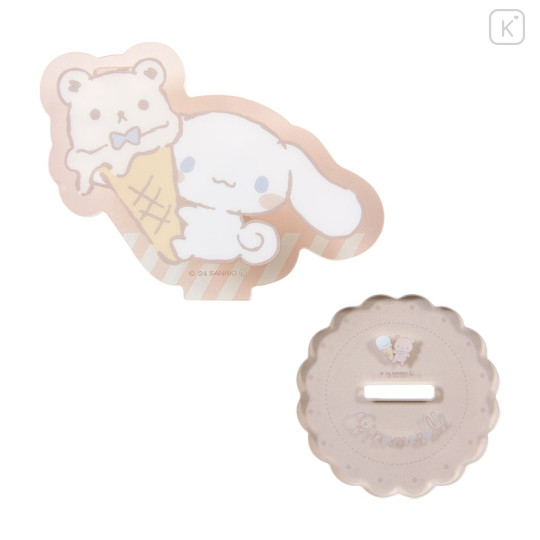 Japan Sanrio Acrylic Stand - Cinnamoroll / Relaxing Natural Ice - 2