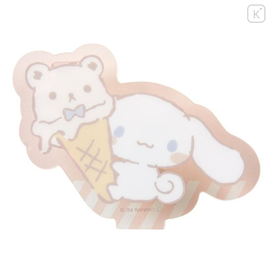 Japan Sanrio Acrylic Stand - Cinnamoroll / Relaxing Natural Ice - 4