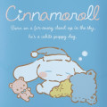 Japan Sanrio Folding Mirror - Cinnamoroll / Relaxing Natural Blue - 4