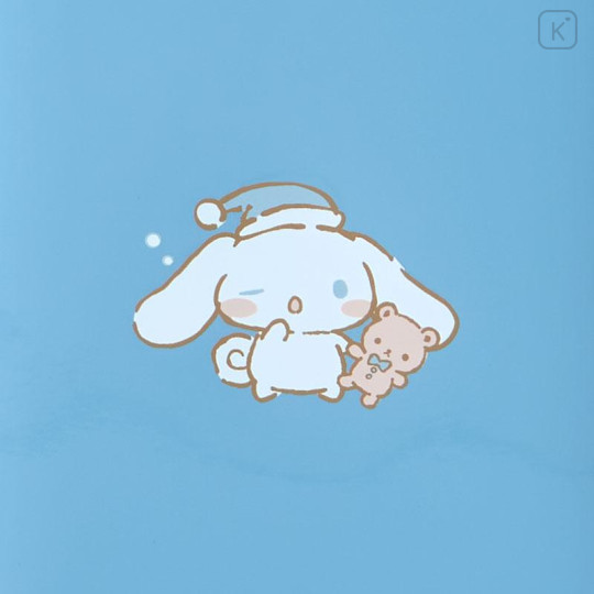 Japan Sanrio Folding Mirror - Cinnamoroll / Relaxing Natural Blue - 5