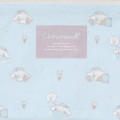 Japan Sanrio Flat Pouch - Cinnamoroll / Relaxing Natural - 4