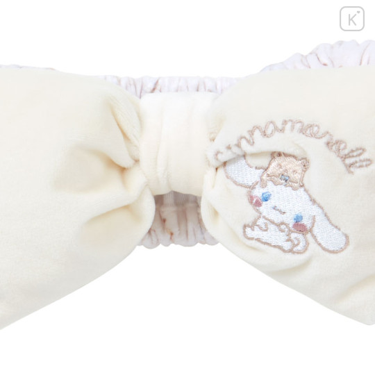 Japan Sanrio Hair Band - Cinnamoroll / Relaxing Natural Beige - 3