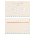 Japan Sanrio Letter Set - Cinnamoroll / Relaxing Natural Beige - 3