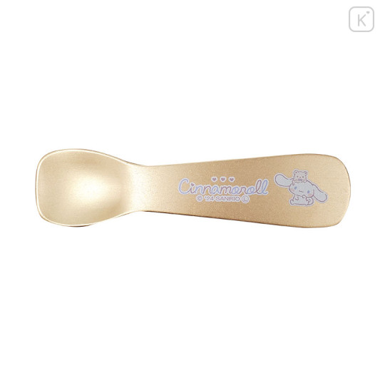 Japan Sanrio Ice Cream Spoon - Cinnamoroll / Relaxing Natural - 2