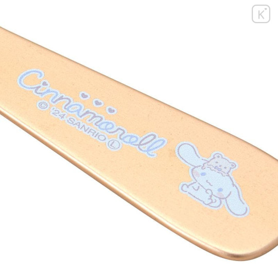 Japan Sanrio Ice Cream Spoon - Cinnamoroll / Relaxing Natural - 4