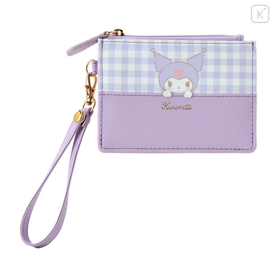 Japan Sanrio Fragment Case - Kuromi / Blush - 1