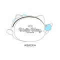 Japan Sanrio 3D Silicone Pouch - Hello Kitty / Nurse Blue - 3