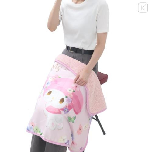 Japan Sanrio Fluffy Blanket - My Melody / Flora - 5