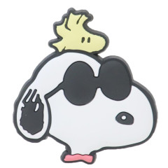 Japan Peanuts Magnet - Snoopy & Woodstock / Joe Cool