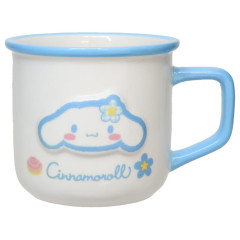 Japan Sanrio Mug - Cinnamoroll / Y2k Houndstooth