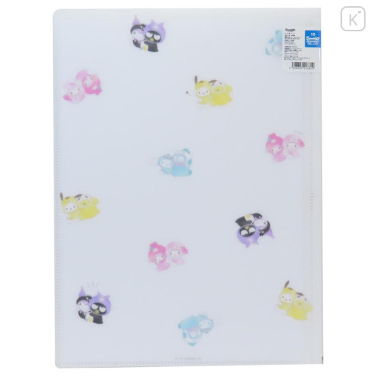 Japan Sanrio 6 Pockets A4 Index File Holder - Characters / Hug B - 2