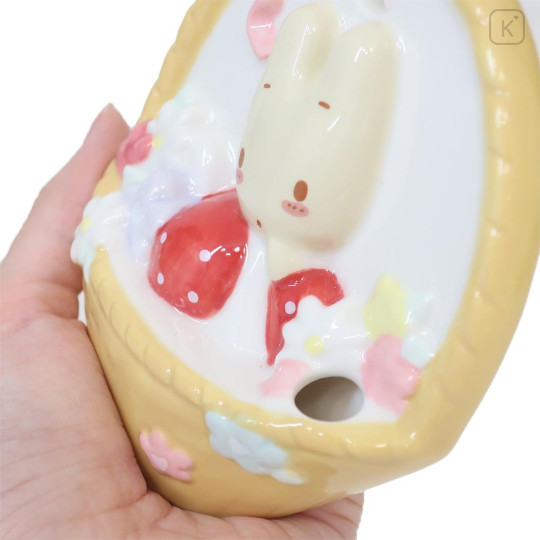 Japan Sanrio Ceramic Vase - Marroncream / Interior Decoration - 3