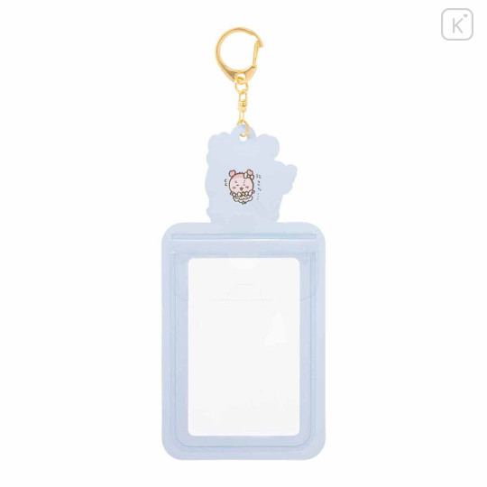 Japan Chiikawa Photo Holder Card Case Keychain - Furuhonya Kani-chan : Magical Chiikawa - 5