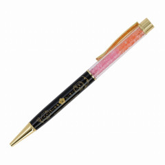 Japan Chiikawa Gold Clip Ball Pen - Chiikawa & Shisa / Super Magical Chiikawa Jewel Pink