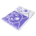 Japan Sanrio Scarf Towel - Kuromi : Silhouette - 4