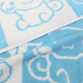 Japan Sanrio Jacquard Embroidered Long Towel - Cinnamoroll / Silhouette - 3