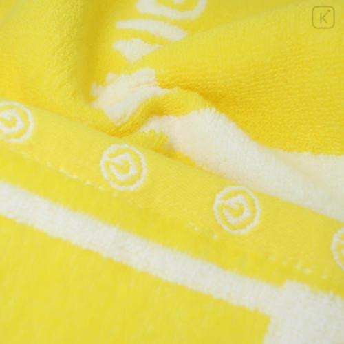 Japan Minions Jacquard Embroidered Long Towel - Silhouette - 4