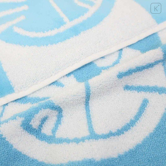 Japan Doraemon Jacquard Embroidered Long Towel - Doraemon : Silhouette - 3