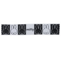 Japan Miffy Jacquard Embroidered Long Towel - Miffy / Silhouette - 1