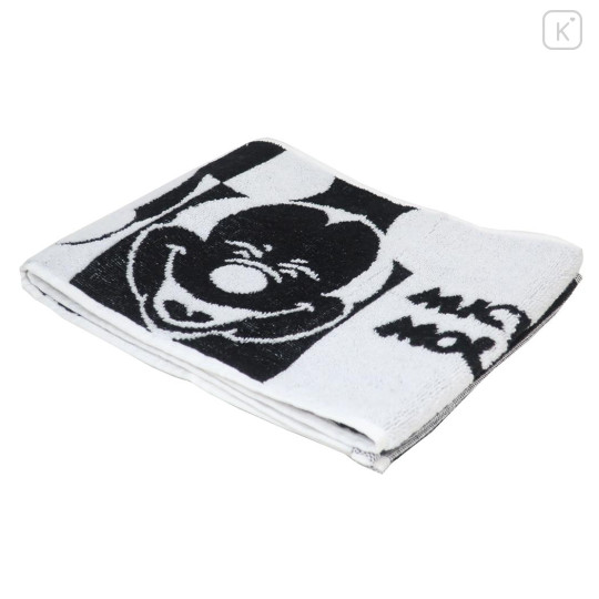 Japan Disney Scarf Towel - Mickey : Silhouette - 3