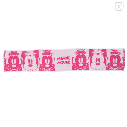 Japan Disney Scarf Towel - Minnie : Silhouette - 1