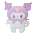 Japan Sanrio Die-cut Cushion - Kuromi / Pastel Toddler - 1