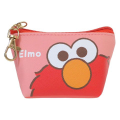 Japan Sesame Street Triangular Mini Pouch - Elmo