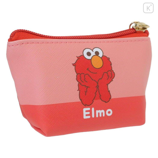 Japan Sesame Street Triangular Mini Pouch - Elmo - 2