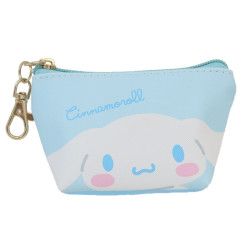 Japan Sanrio Triangular Mini Pouch - Cinnamoroll / Pastel