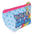 Japan Angel Blue Triangular Mini Pouch - Rainbow Stars - 2