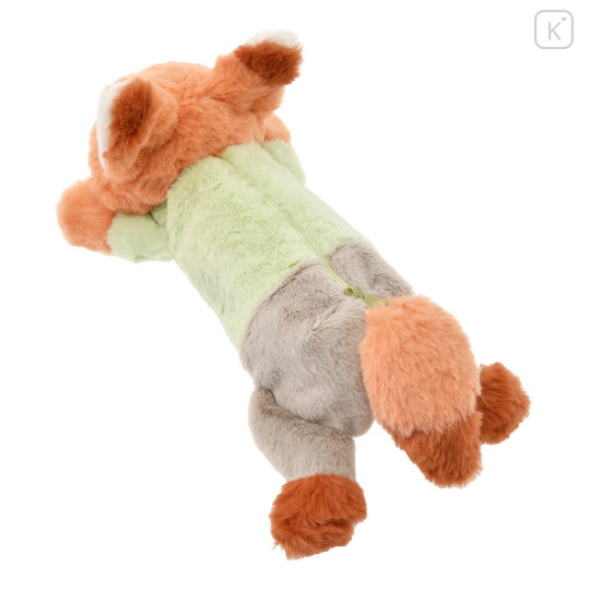 Japan Disney Store Fluffy Plush Pen Case - Zootopia : Nick Wilde - 5