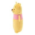 Japan Disney Store Fluffy Plush Pen Case - Pooh / Ballchain - 2